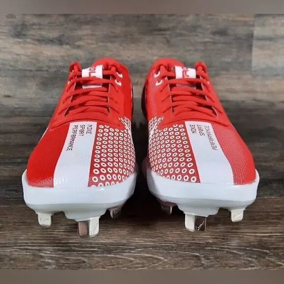 Nike Force Zoom Trout 7 Pro Men'sMetal Baseball Cleats Red CQ7224-602